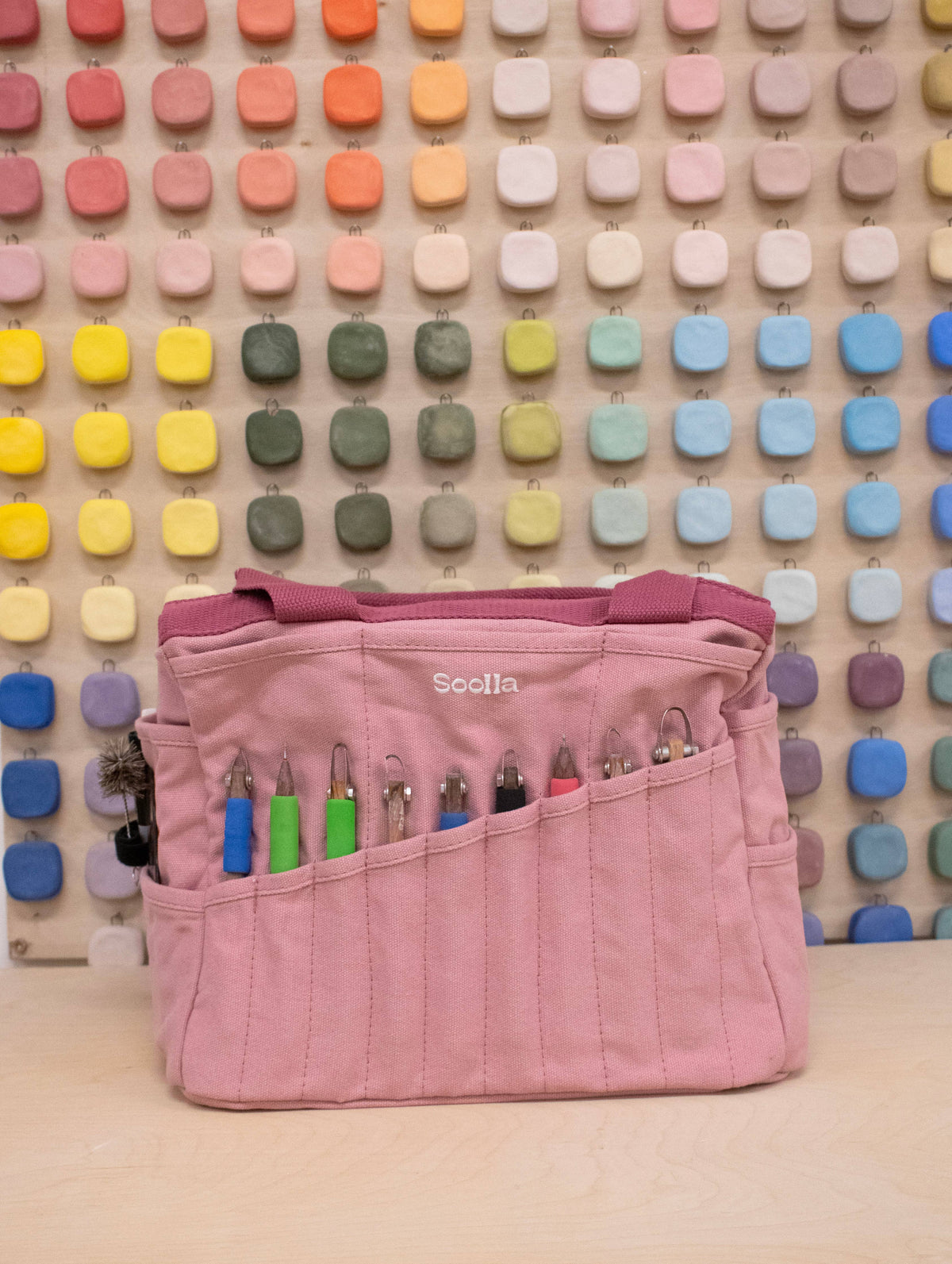 Soolla Studio Artist Bag-Desert Rose
