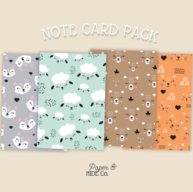4-pack of Note Card