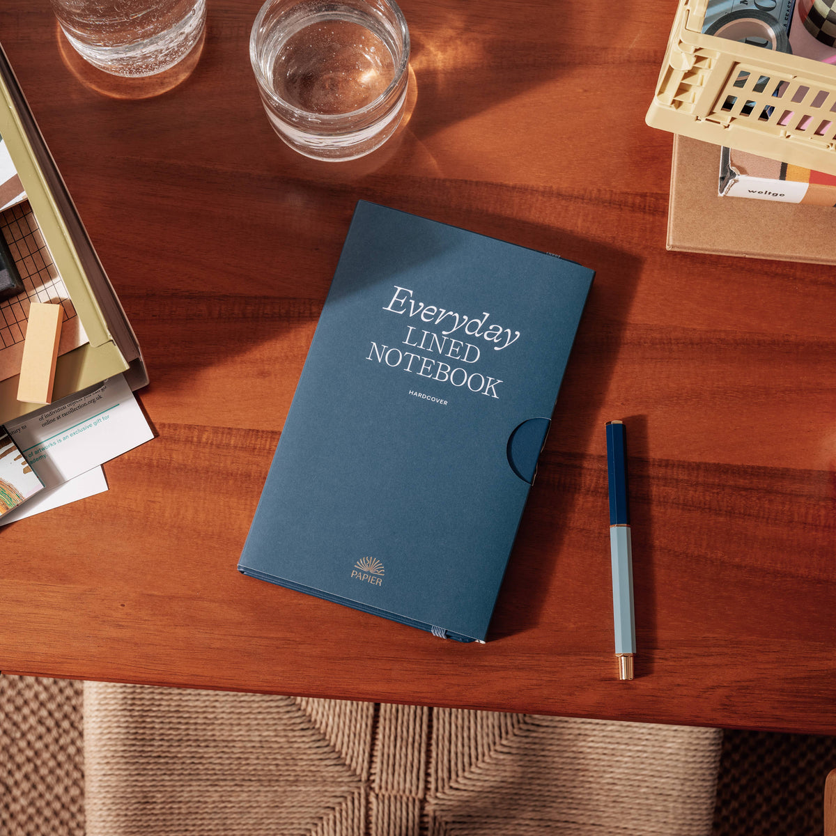 Lilac Lined Notebook, PU Leather, Hardcover - Everyday