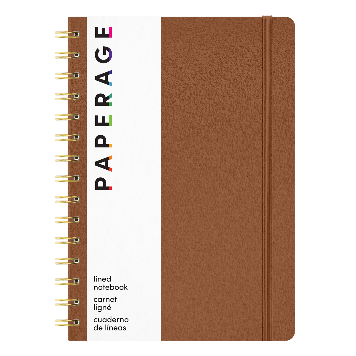 Spiral Bound Hardcover Lined Journal Notebook