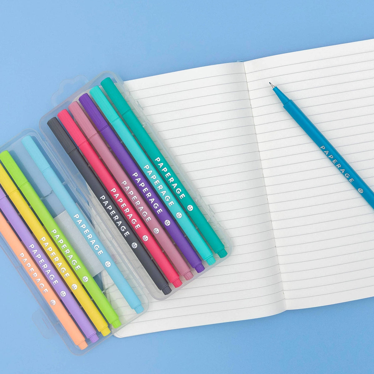 Felt Tip Fine Line Pastel Marker Pens