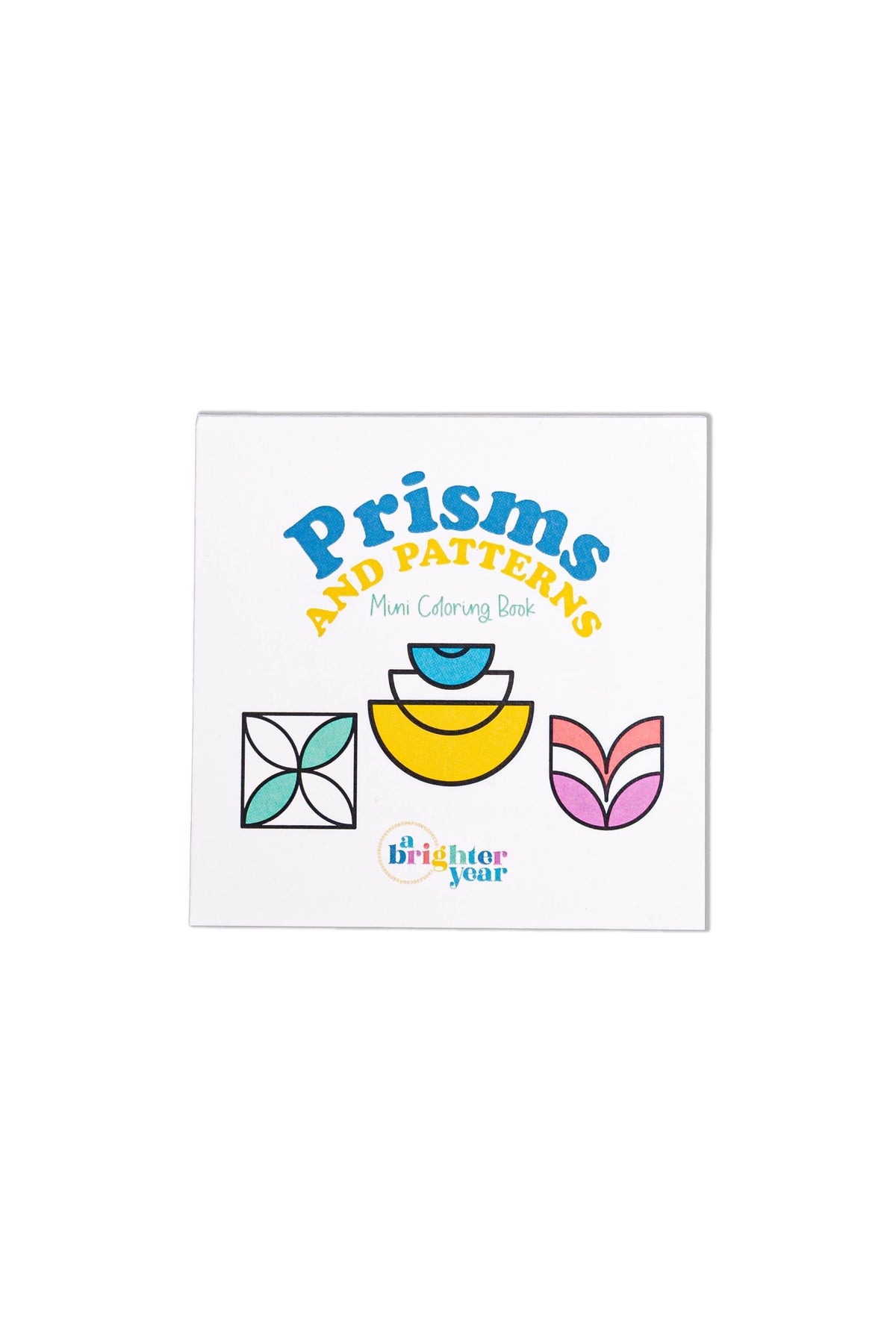 Prisms and Patterns Mini Coloring Book