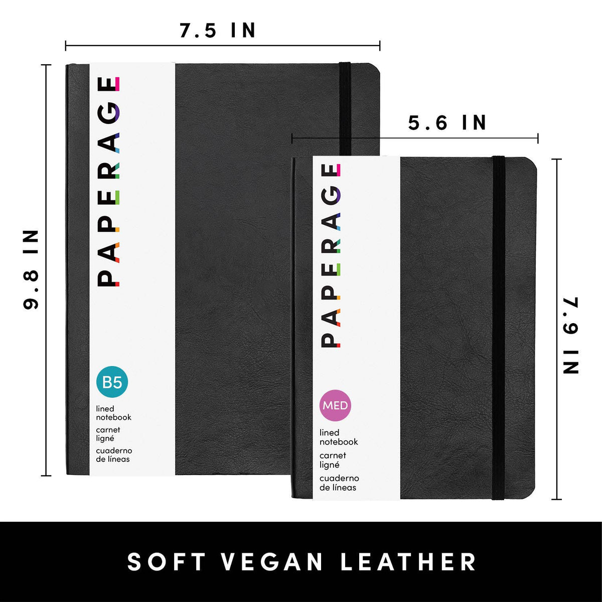 Medium Softcover Lined Journal Notebook