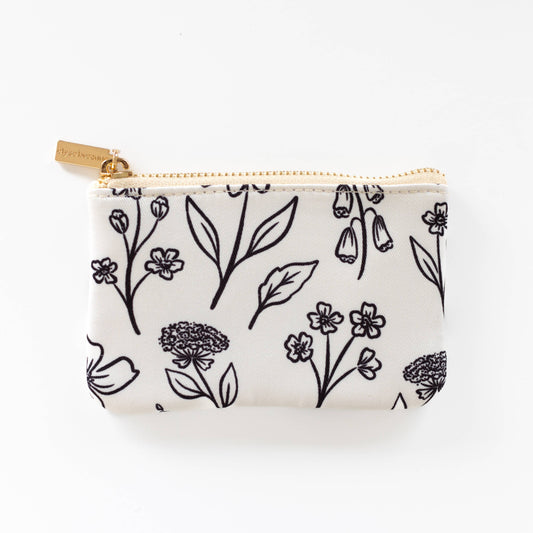 Floral Coin Pouch