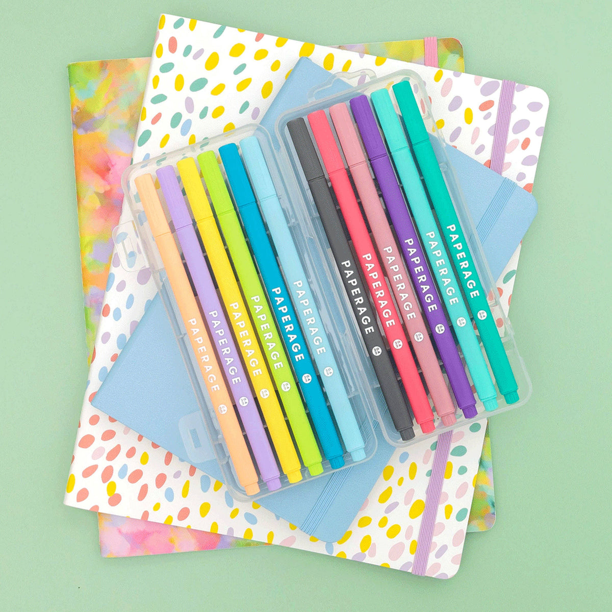 Felt Tip Fine Line Pastel Marker Pens