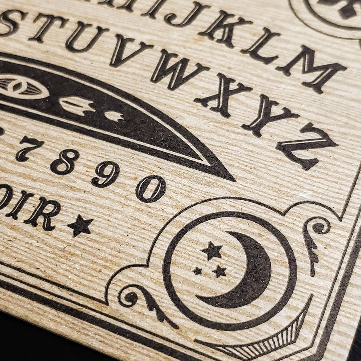 Mini Spirit Board - Letterpressed Ouija Board