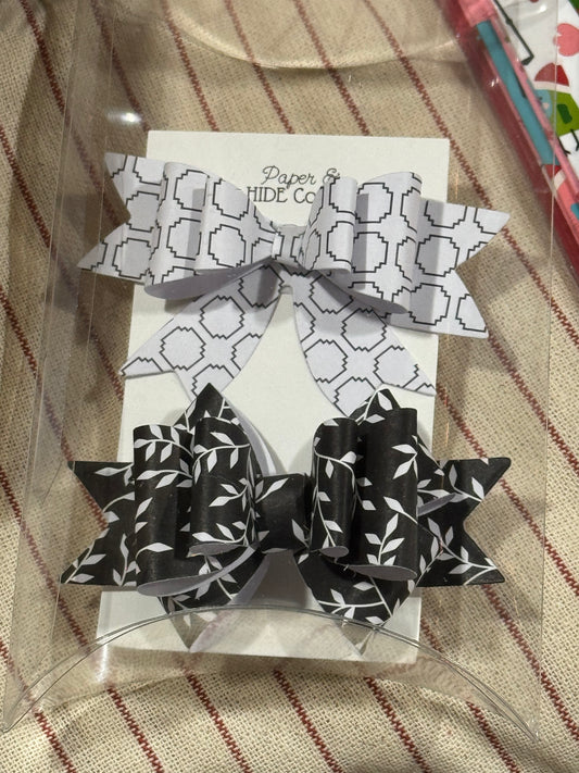 Paper Crafted Gift Bows