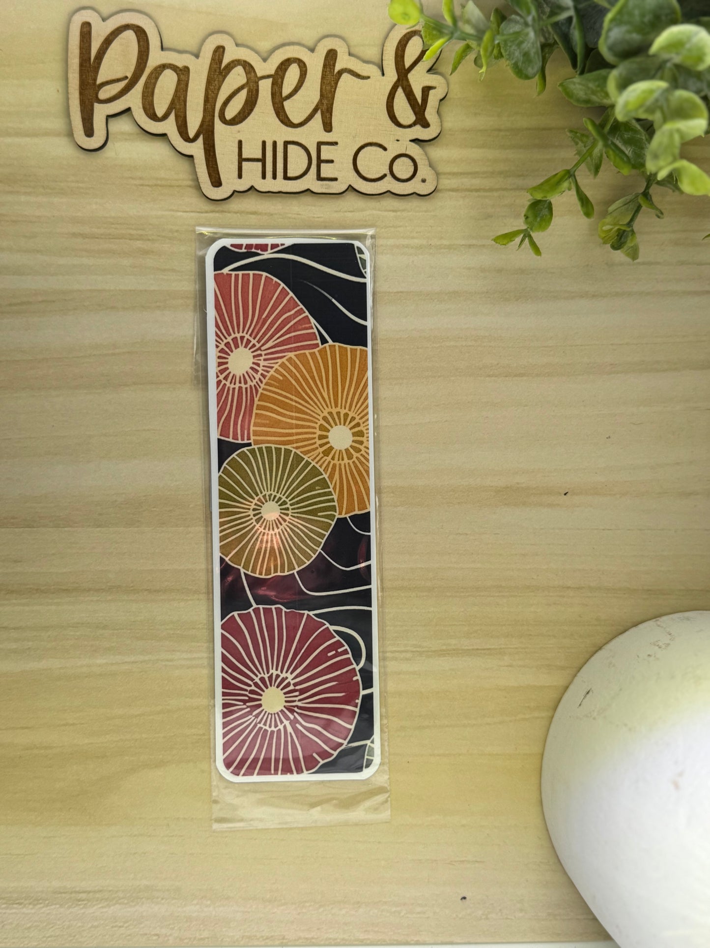 Moody Floral Bookmark