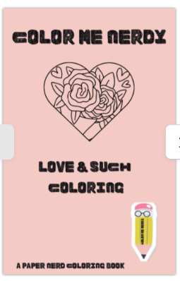 Color Me Nerdy Coloring Book