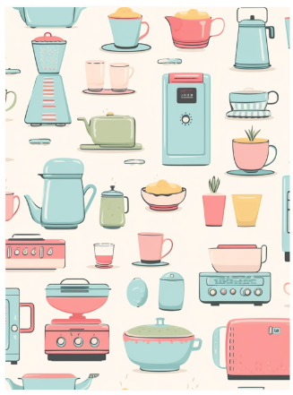 Vintage Pyrex Kitchen Towels