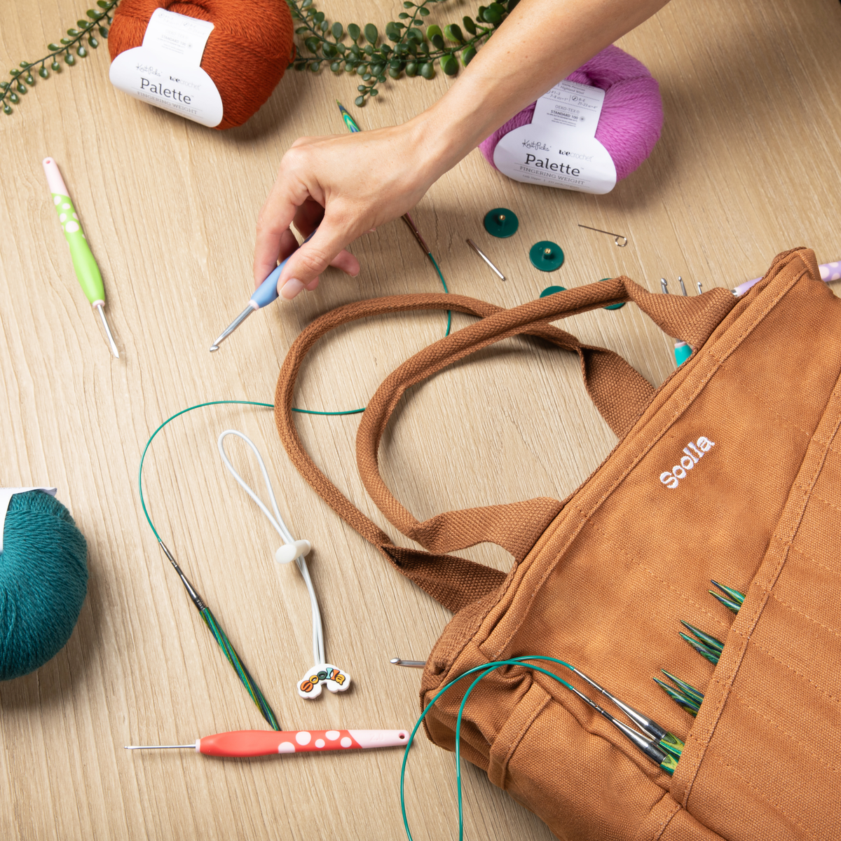 Soolla Studio Artist Bag-Creamsicle Crush