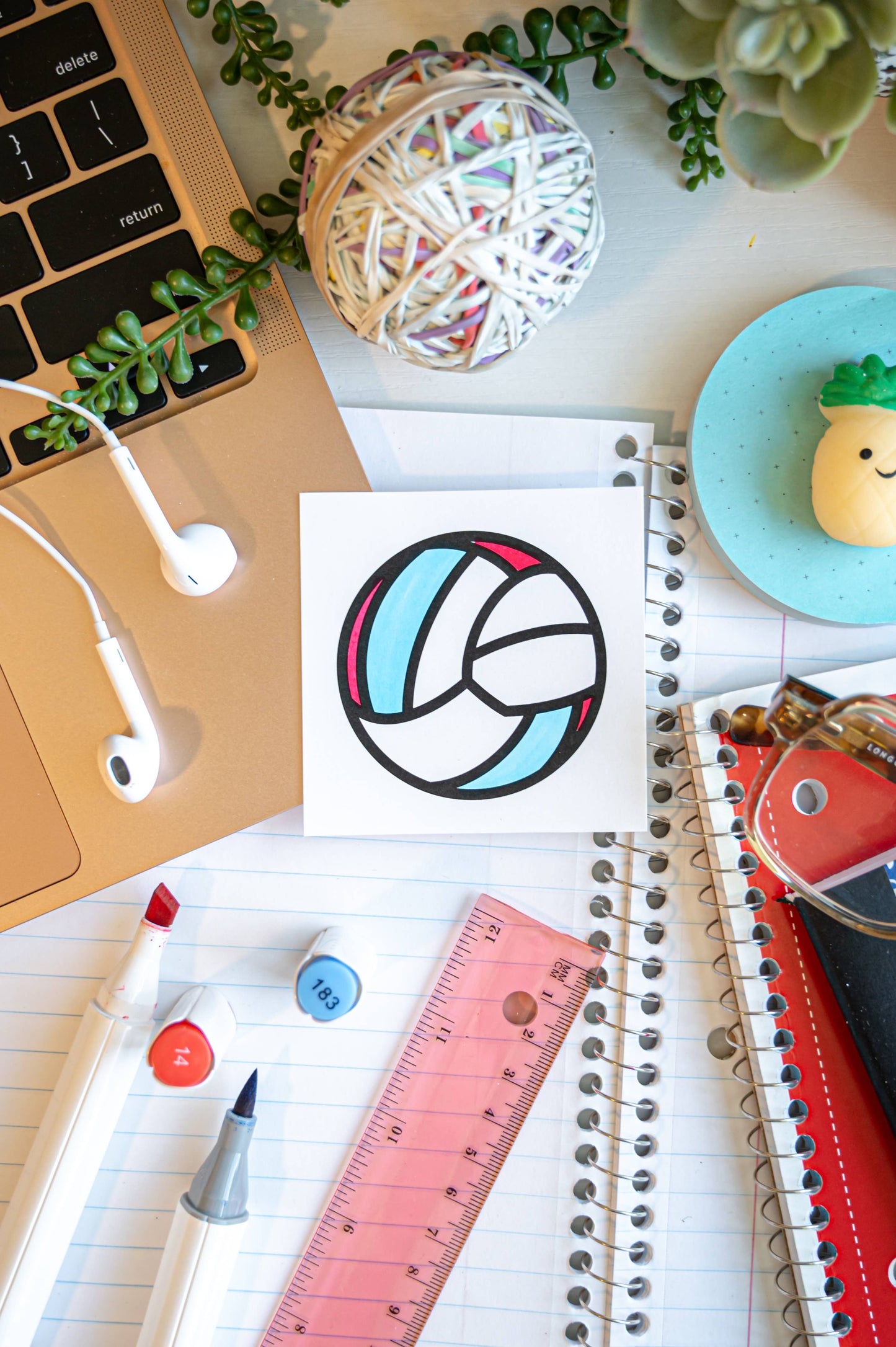Bright Lights & Games Nights Mini Coloring Book - Sports