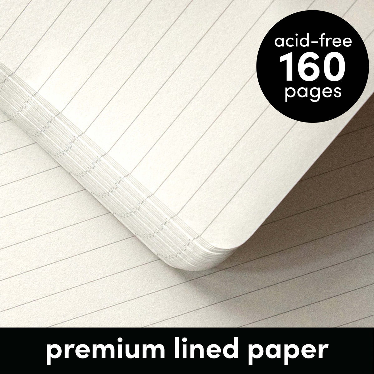 Rainbow Stripe Hardcover Spiral Lined Journal Notebook