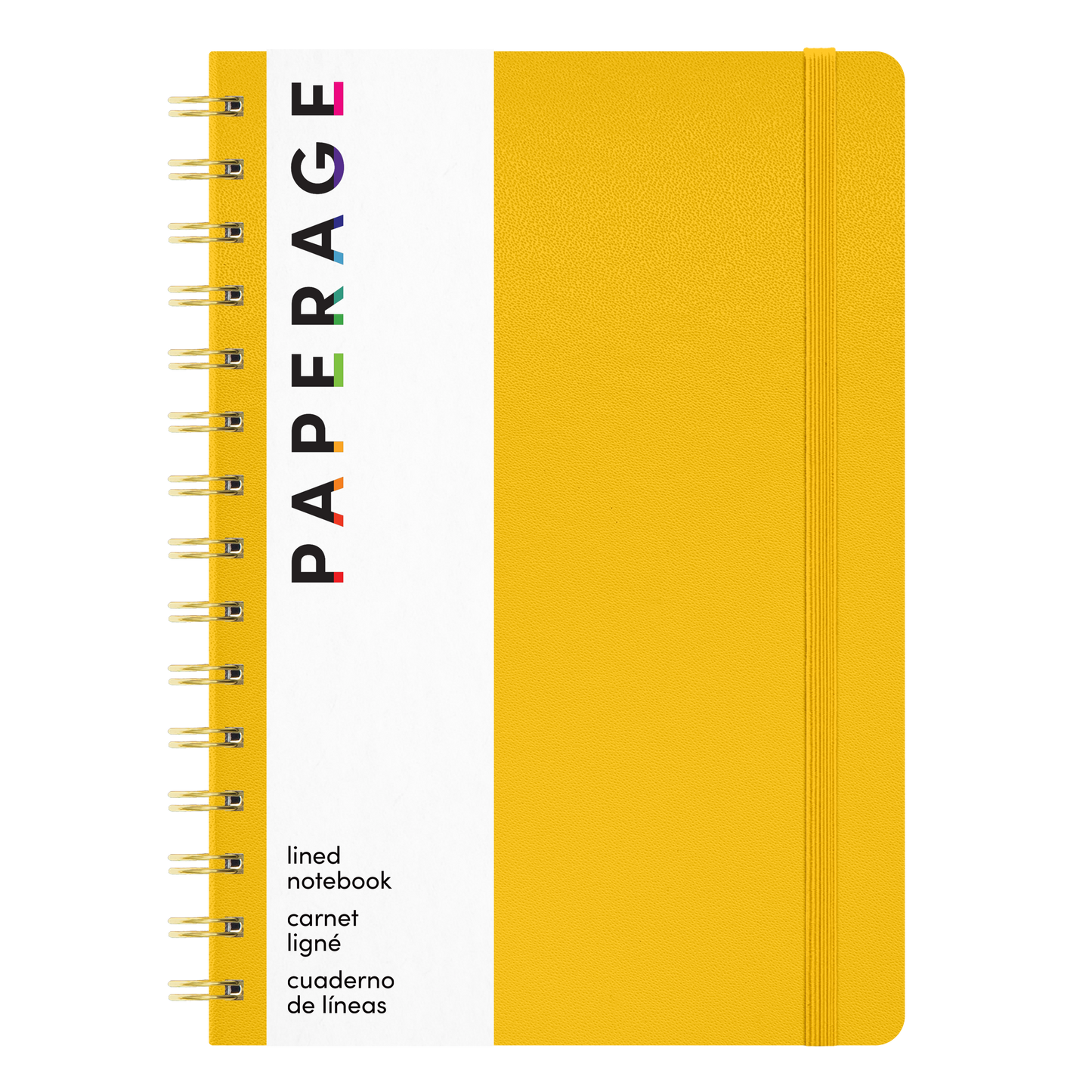 Spiral Bound Hardcover Lined Journal Notebook