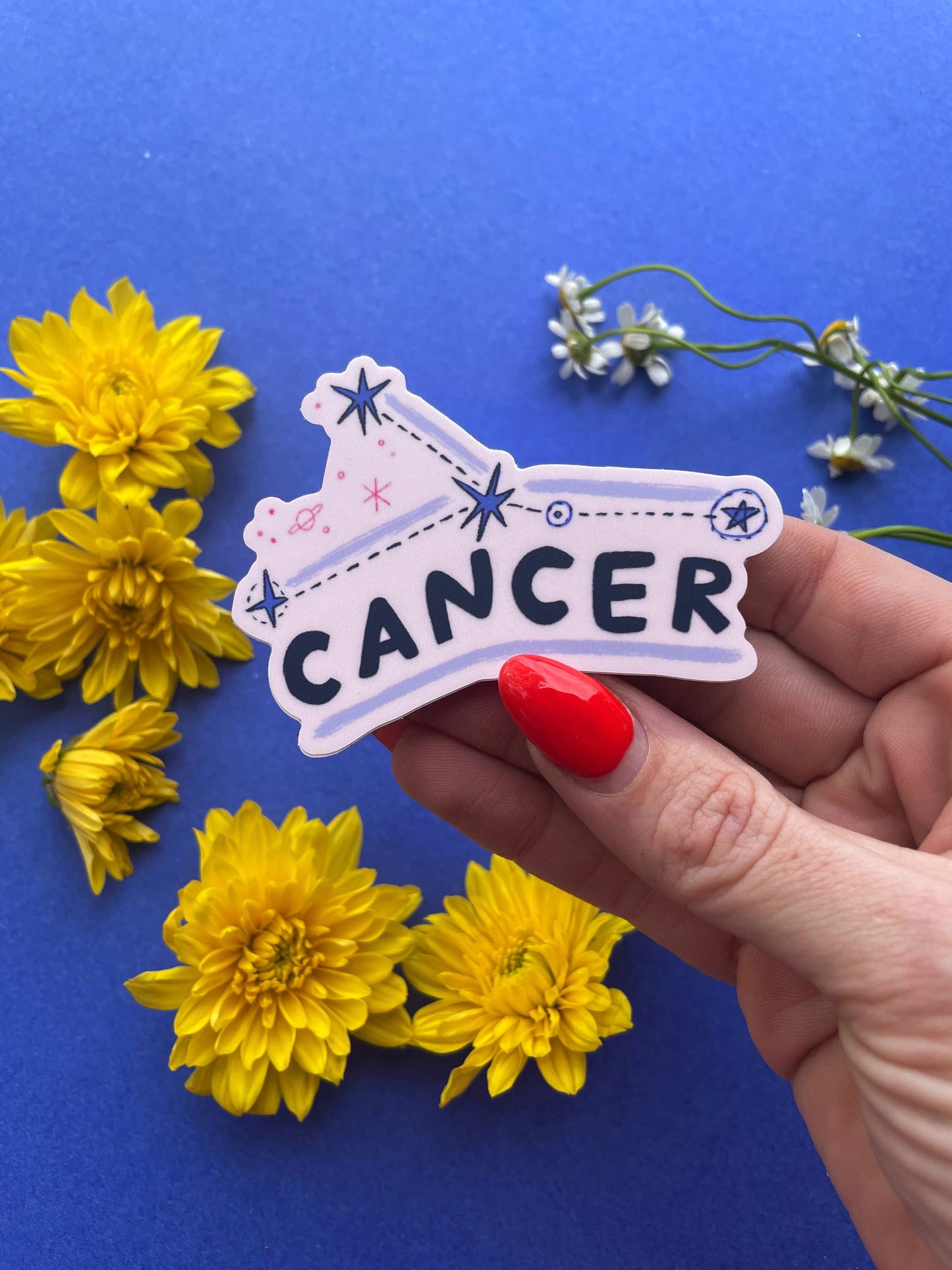 Cancer Vinyl Sticker