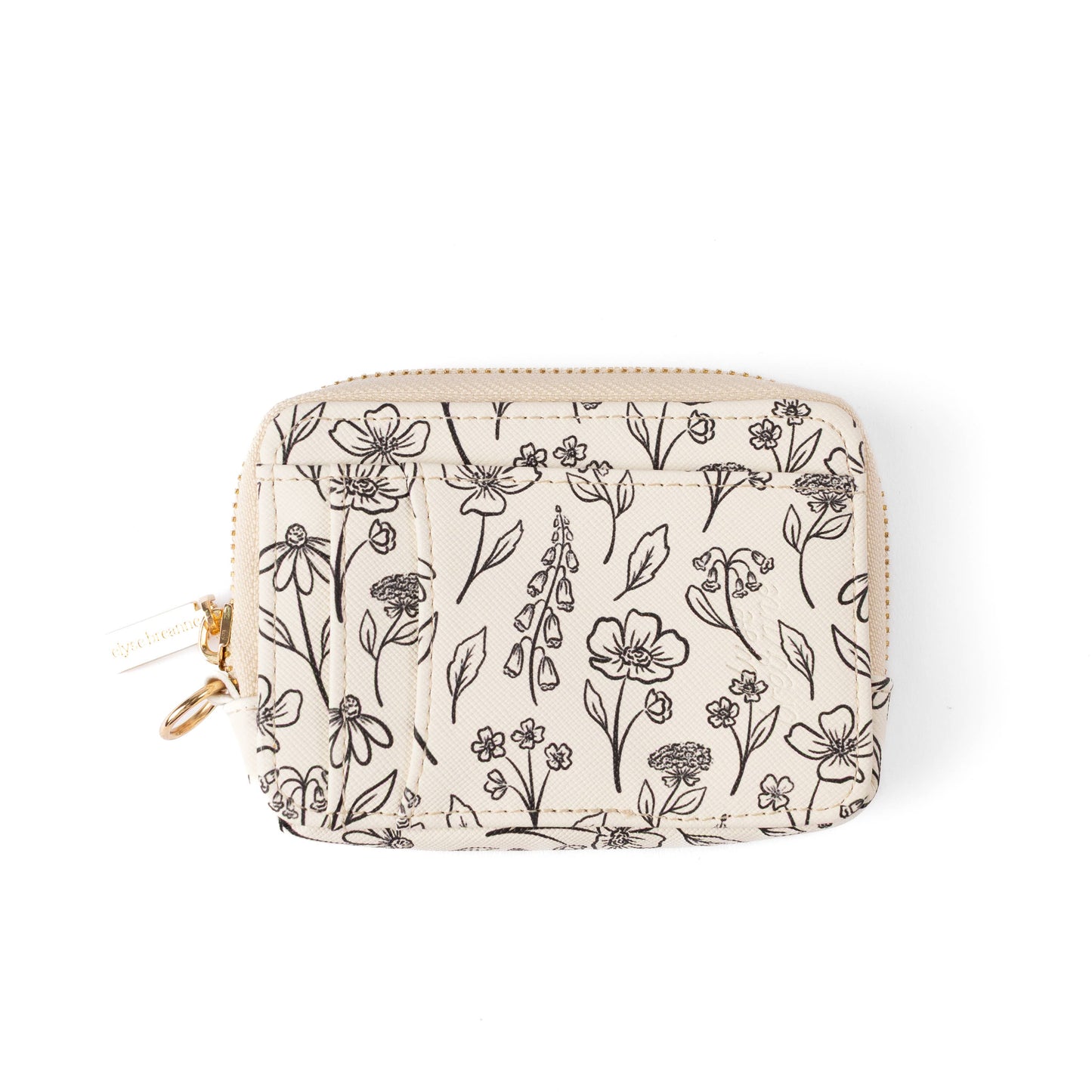 Floral Zip Wallet