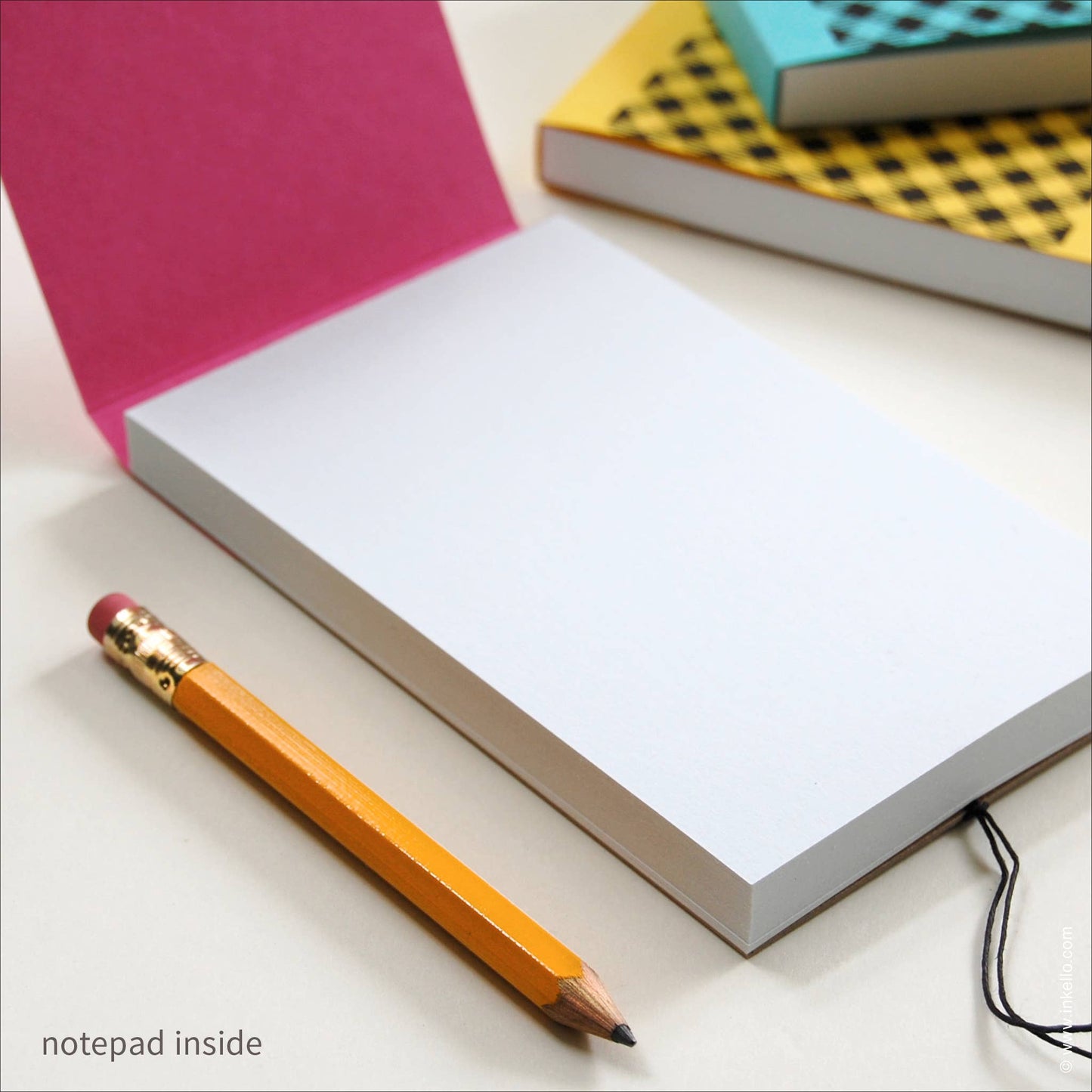 Gingham Notepad