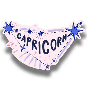 Capricorn Vinyl Sticker