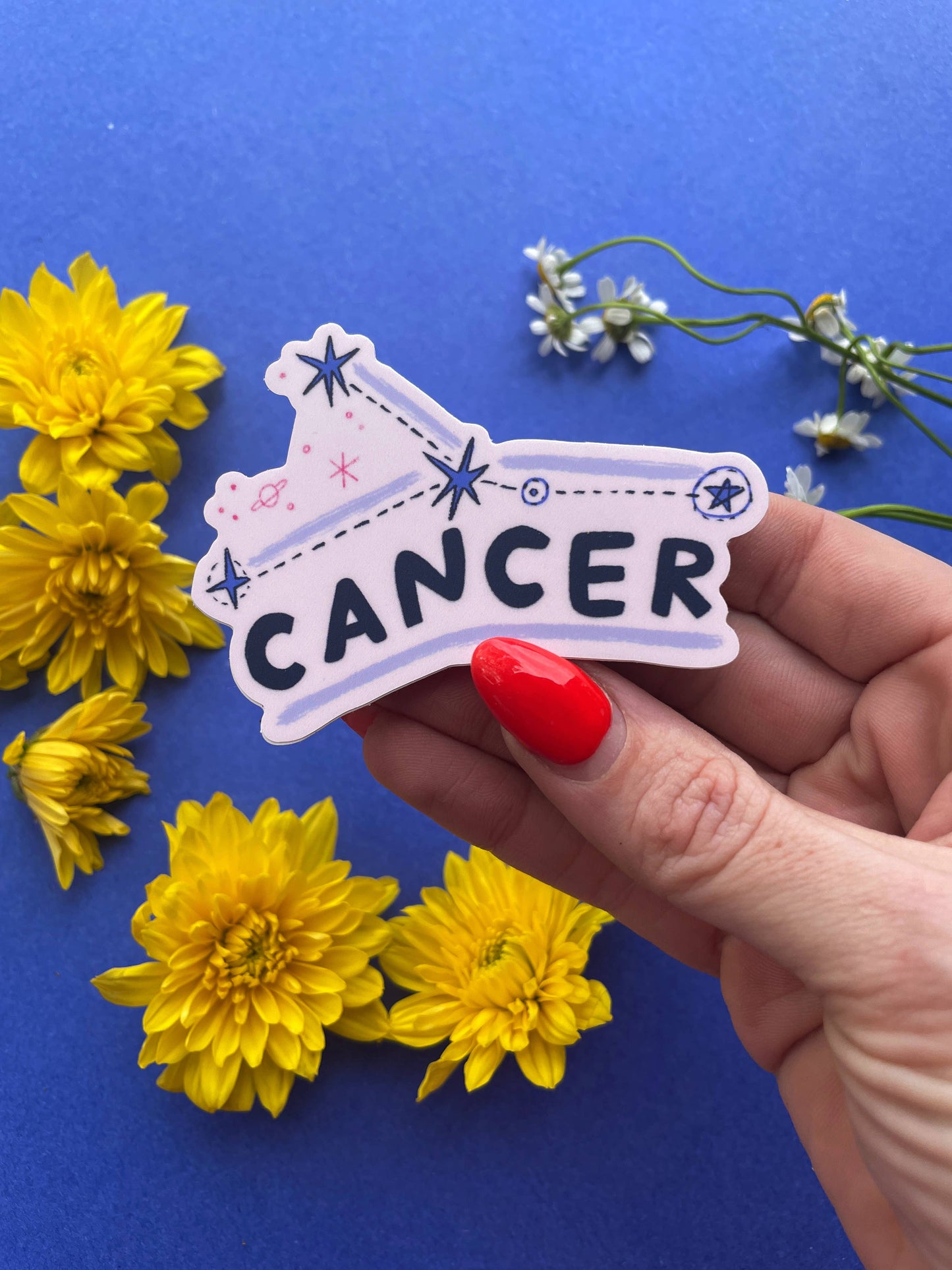 Cancer Vinyl Sticker