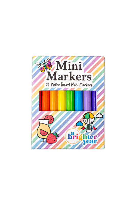 24 Water Based Mini Markers