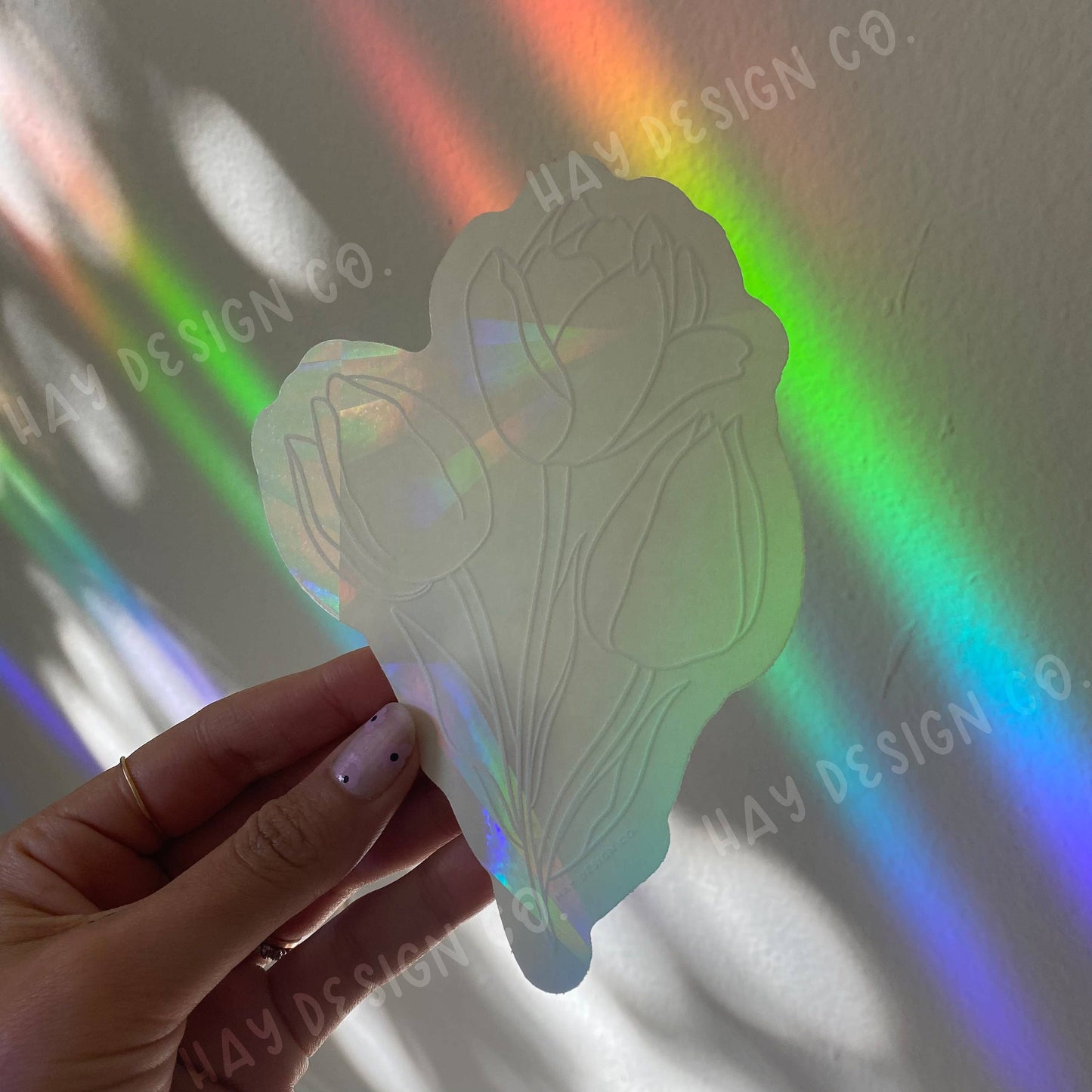 Tulip Suncatcher | Flower Suncatcher
