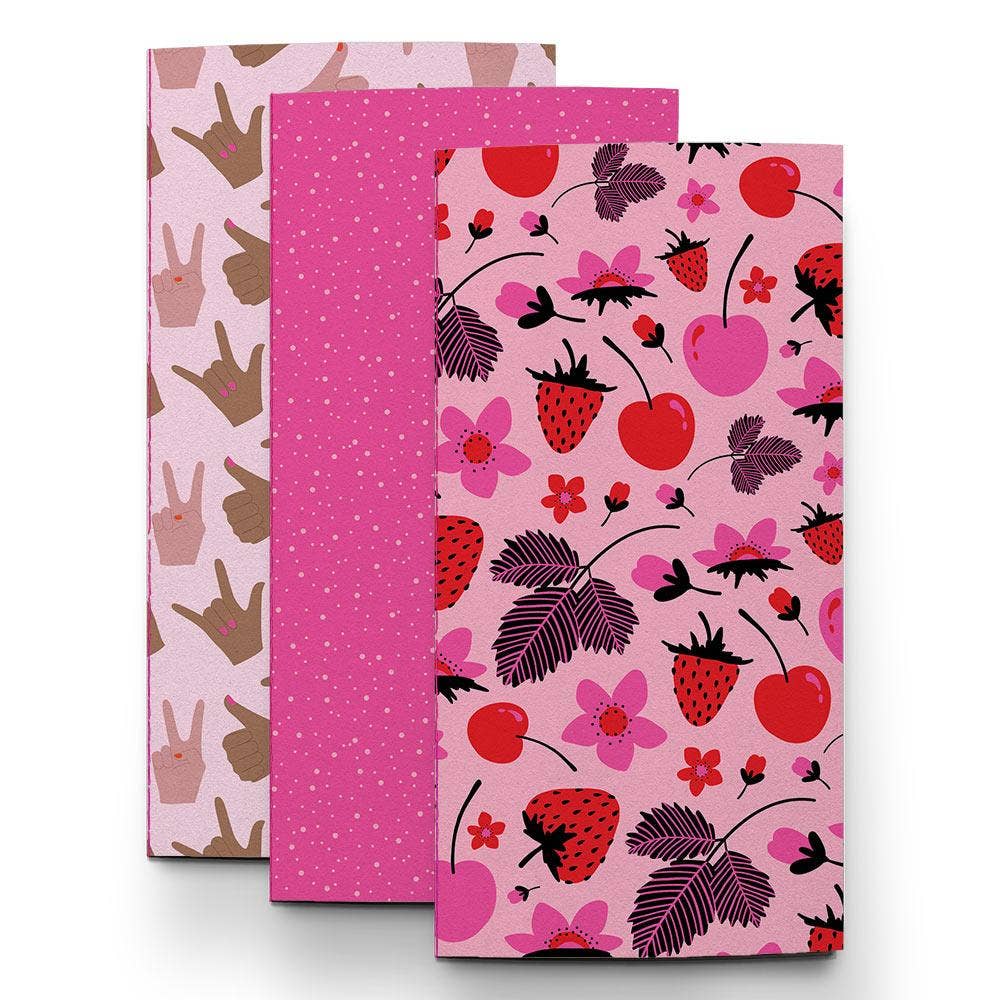 SALE Tickled Pink Traveler Notebook Collection
