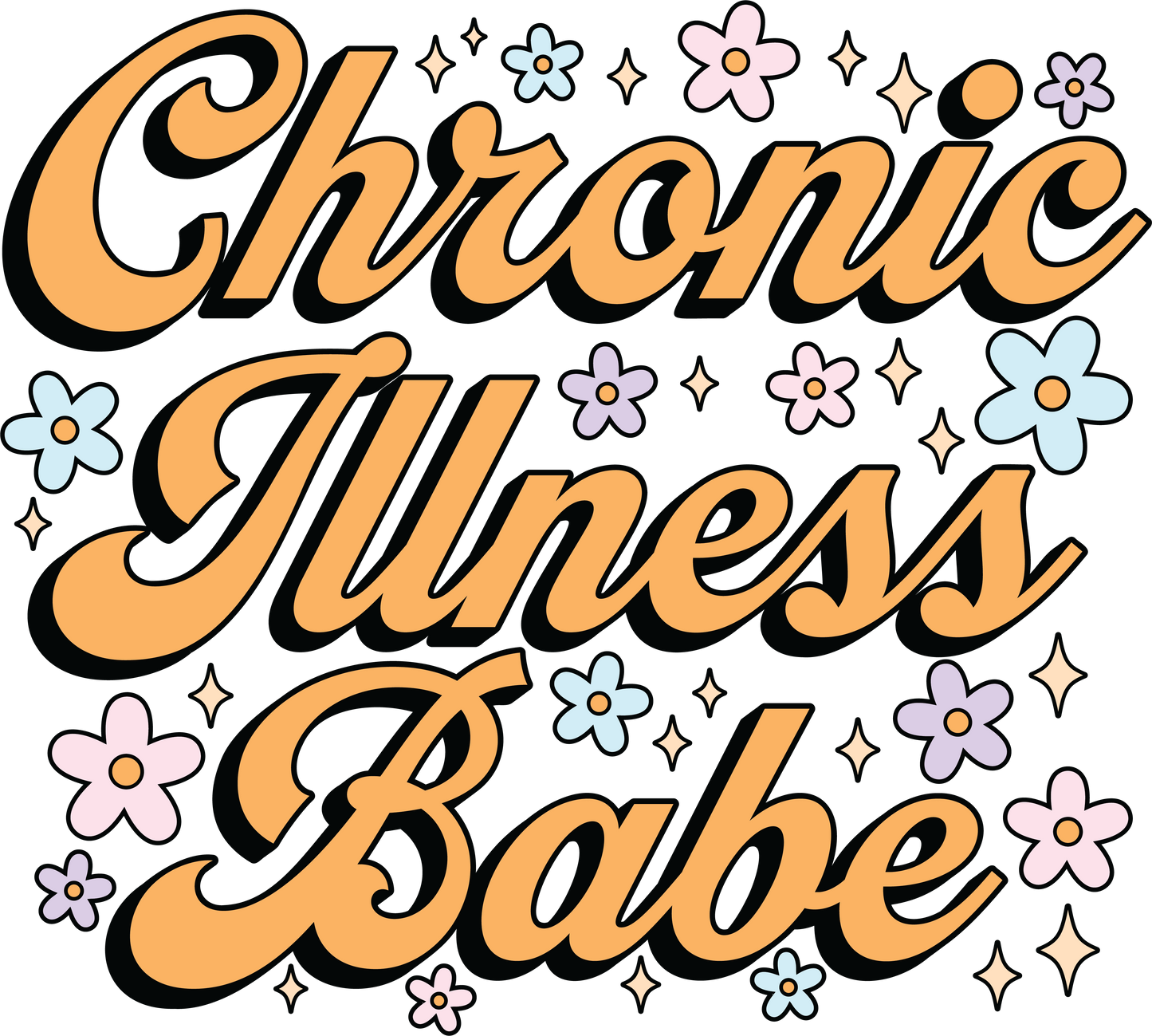 Chronic Illness Awareness Stickers