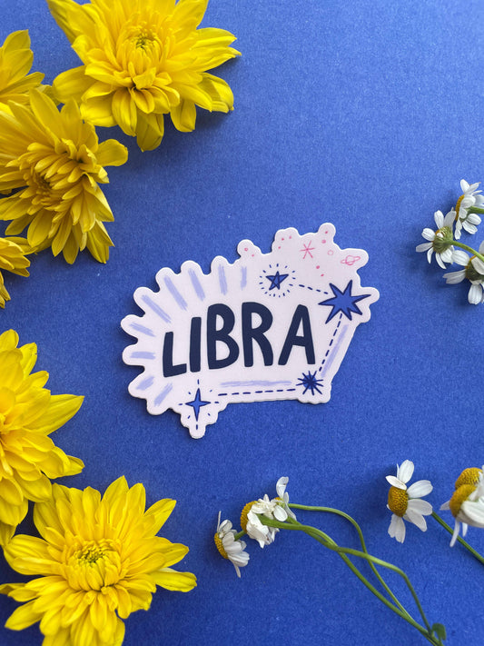 Libra Vinyl Sticker