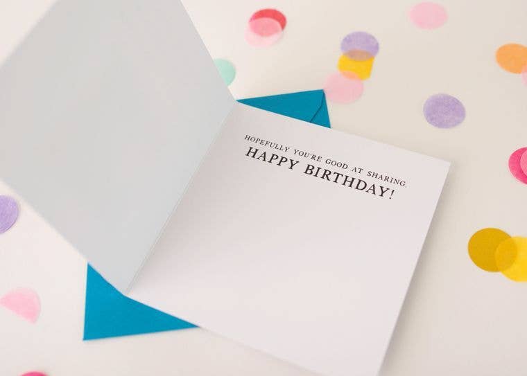Birthday Confetti Greeting Card