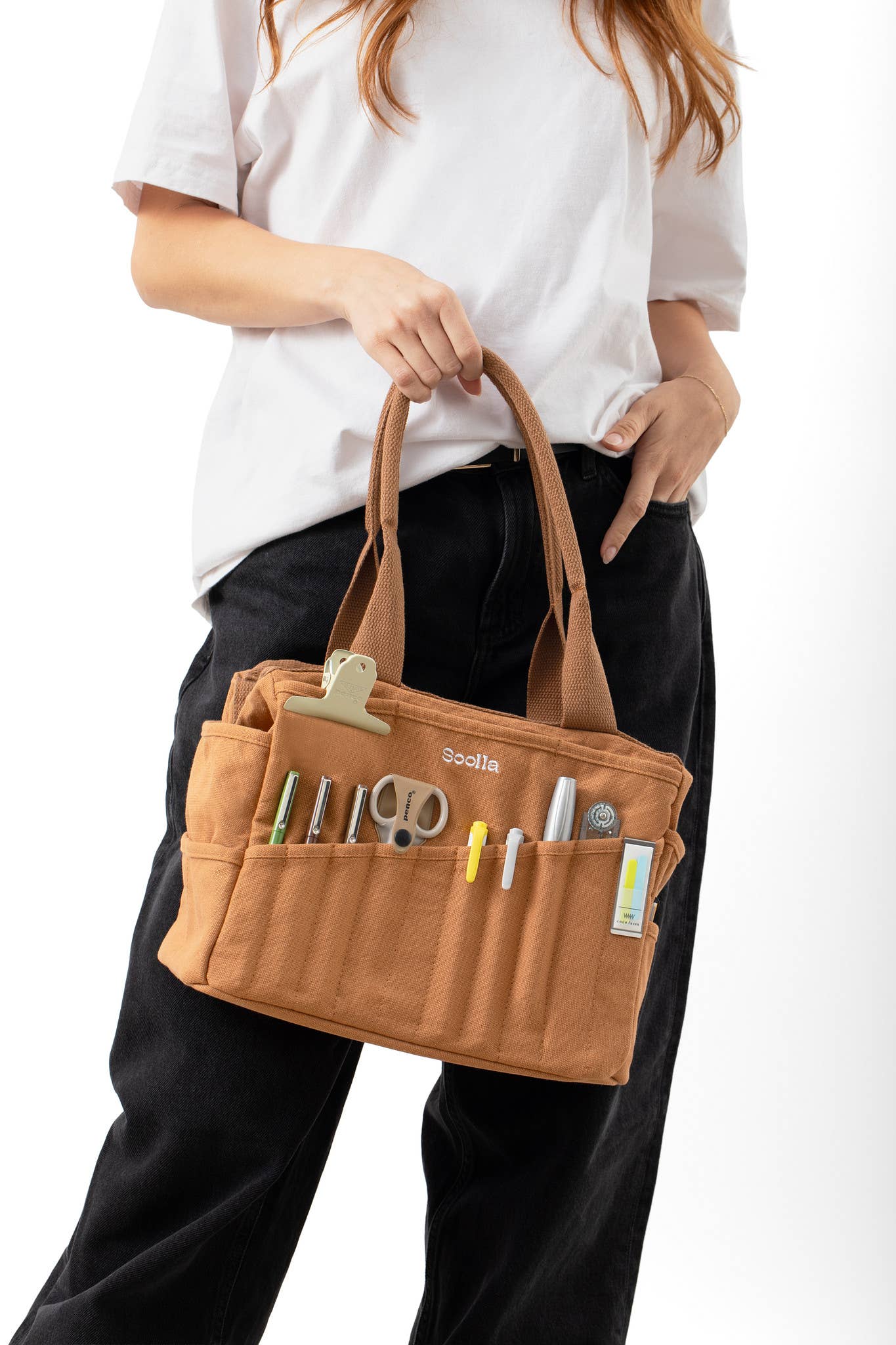 Soolla Studio Artist Bag, Desert Rose, Knitting Project Bag
