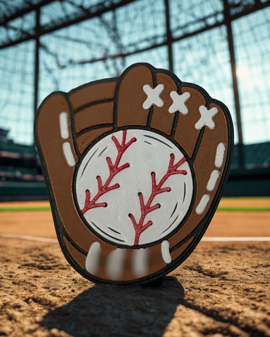 Baseball Glove Can Tab Opener Keychain