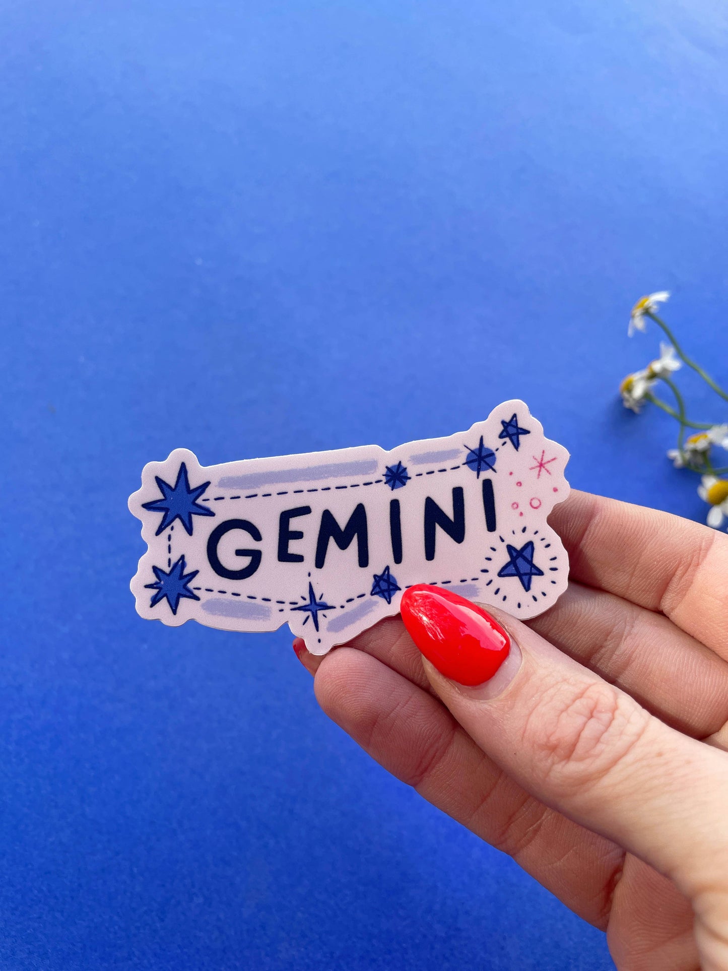 Gemini Vinyl Sticker