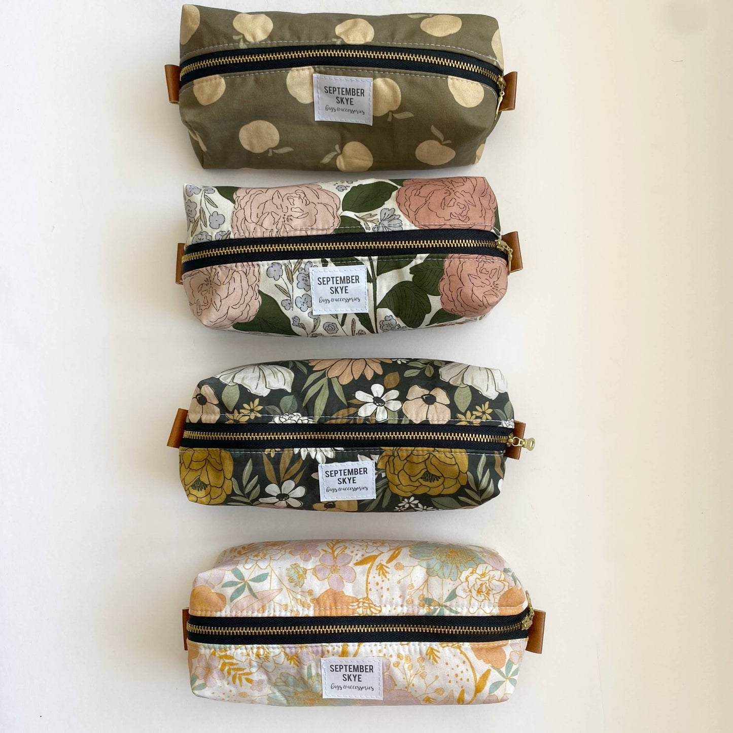 Boxy Pencil Pouch-Spring Reverie