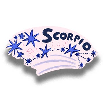 Scorpio Vinyl Sticker