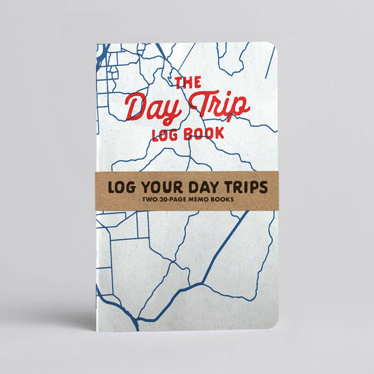 Daytrip Log Book - Two 20-page books Log Road Trip Adventure