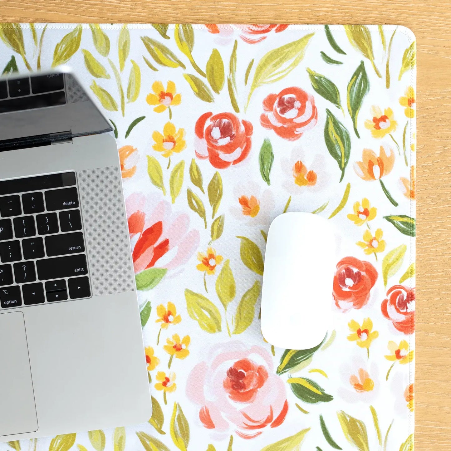 Floral Desk Pad