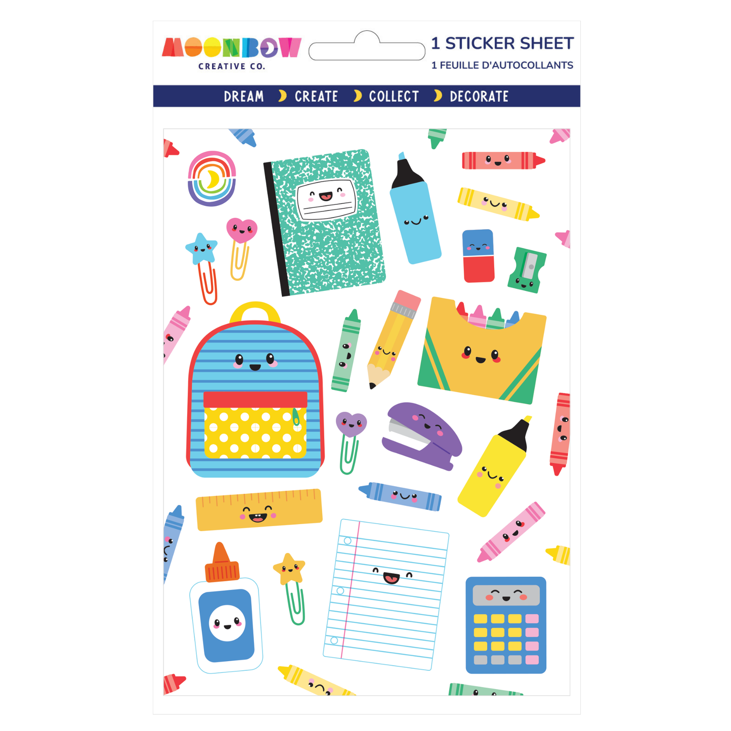Hello Homework Glossy Sticker Sheet