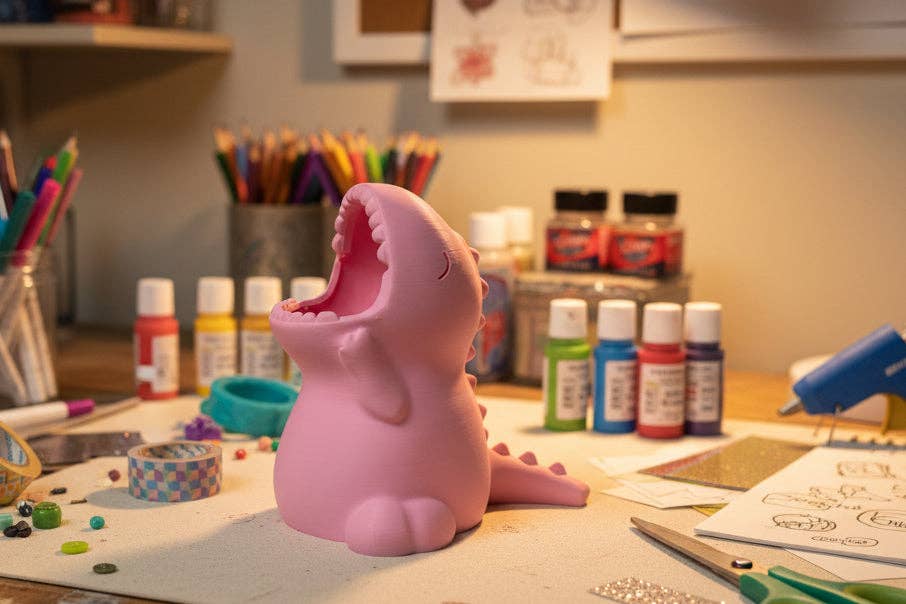 Dino Pen Holder