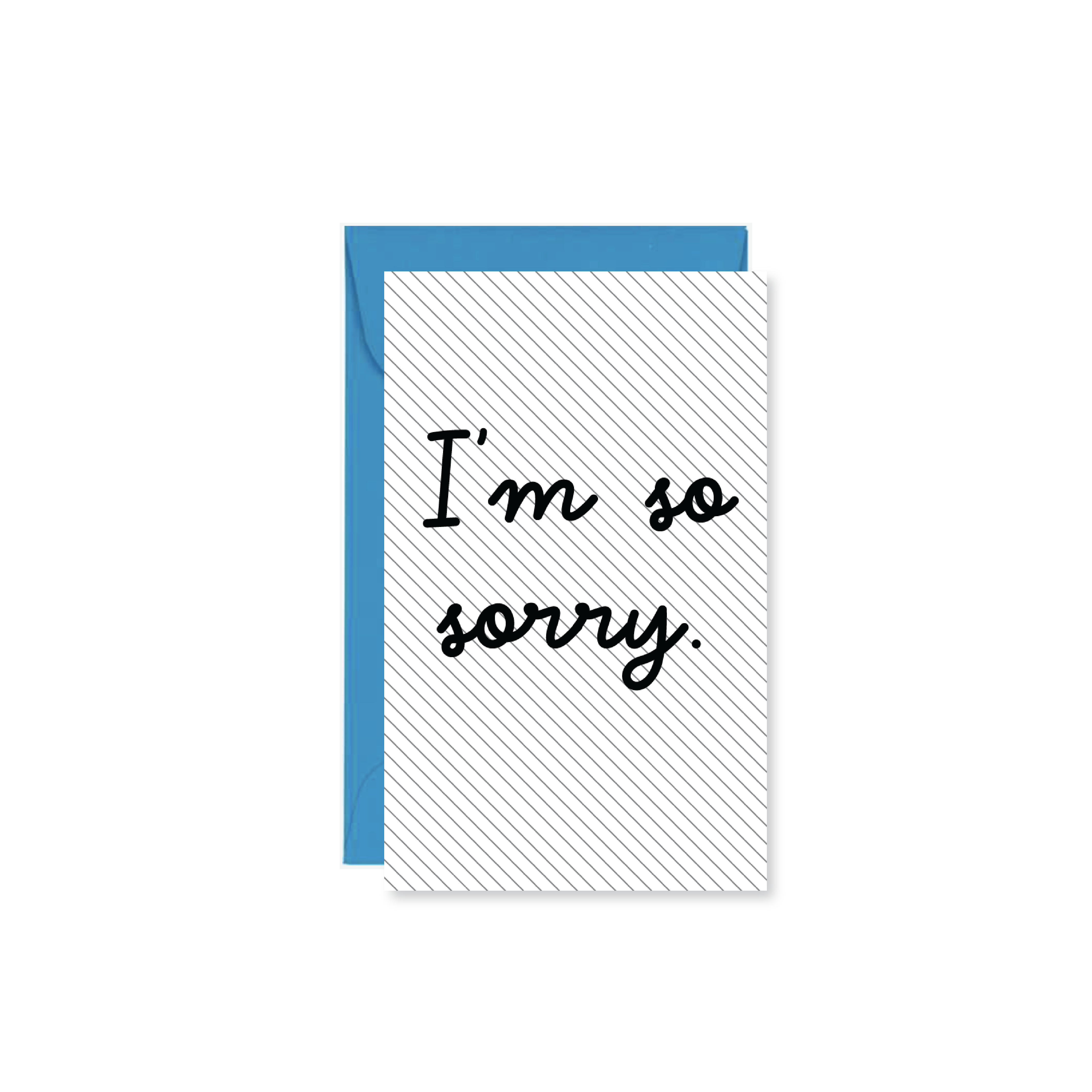 I'm So Sorry Mini Card – Paper & Hide Co.