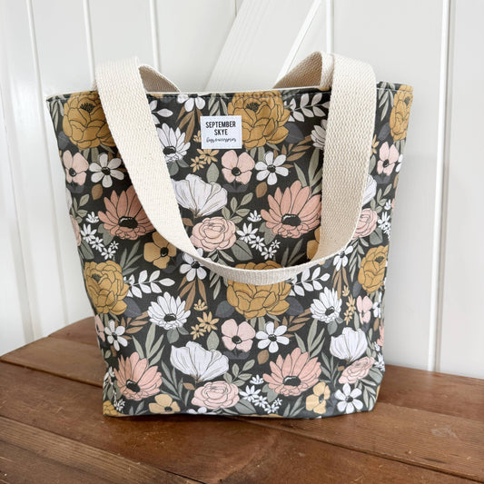 Everyday Market Tote-Floral Reverie