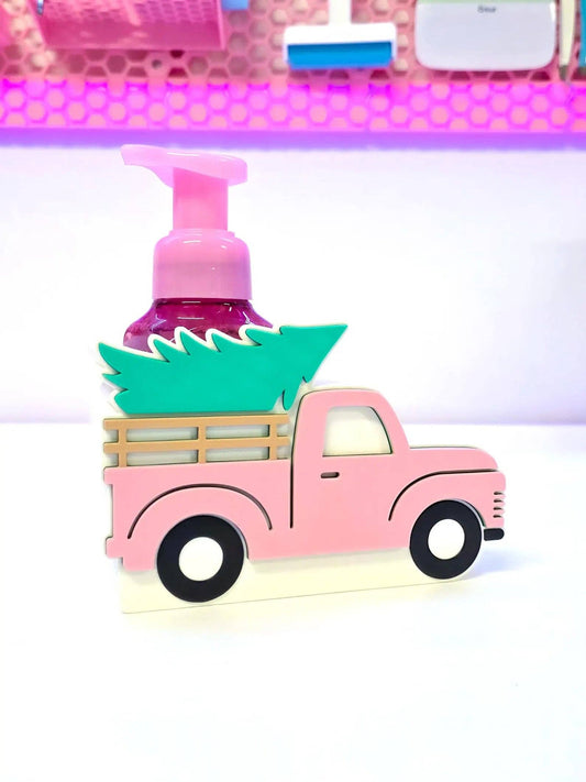Soap Holder - Pink Truck