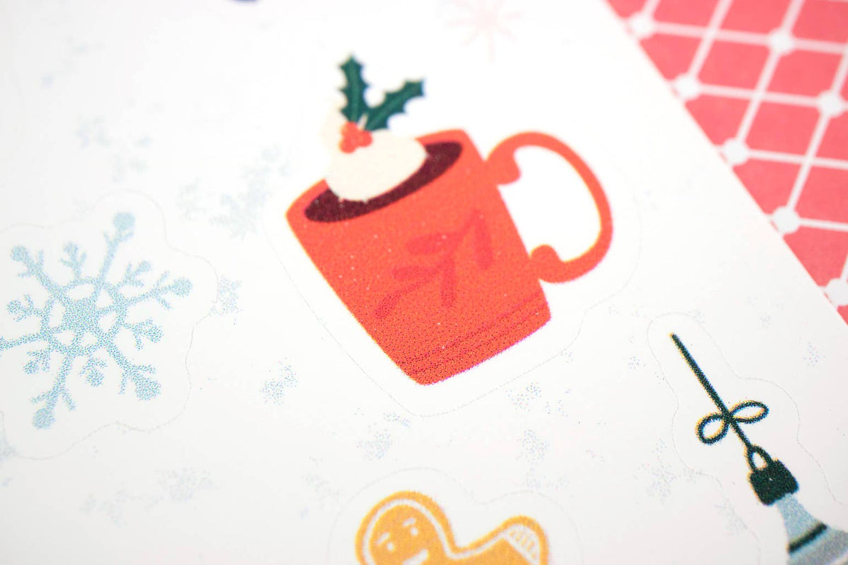 Cozy Christmas Sticker Sheet