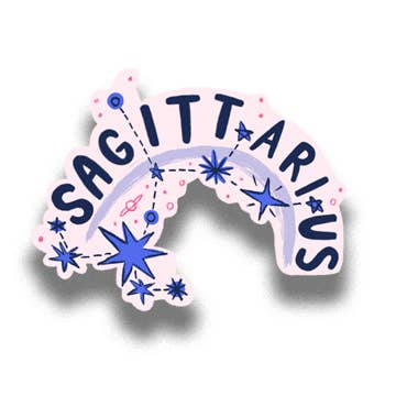Sagittarius Vinyl Sticker