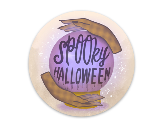 Spooky Halloween Vinyl Sticker