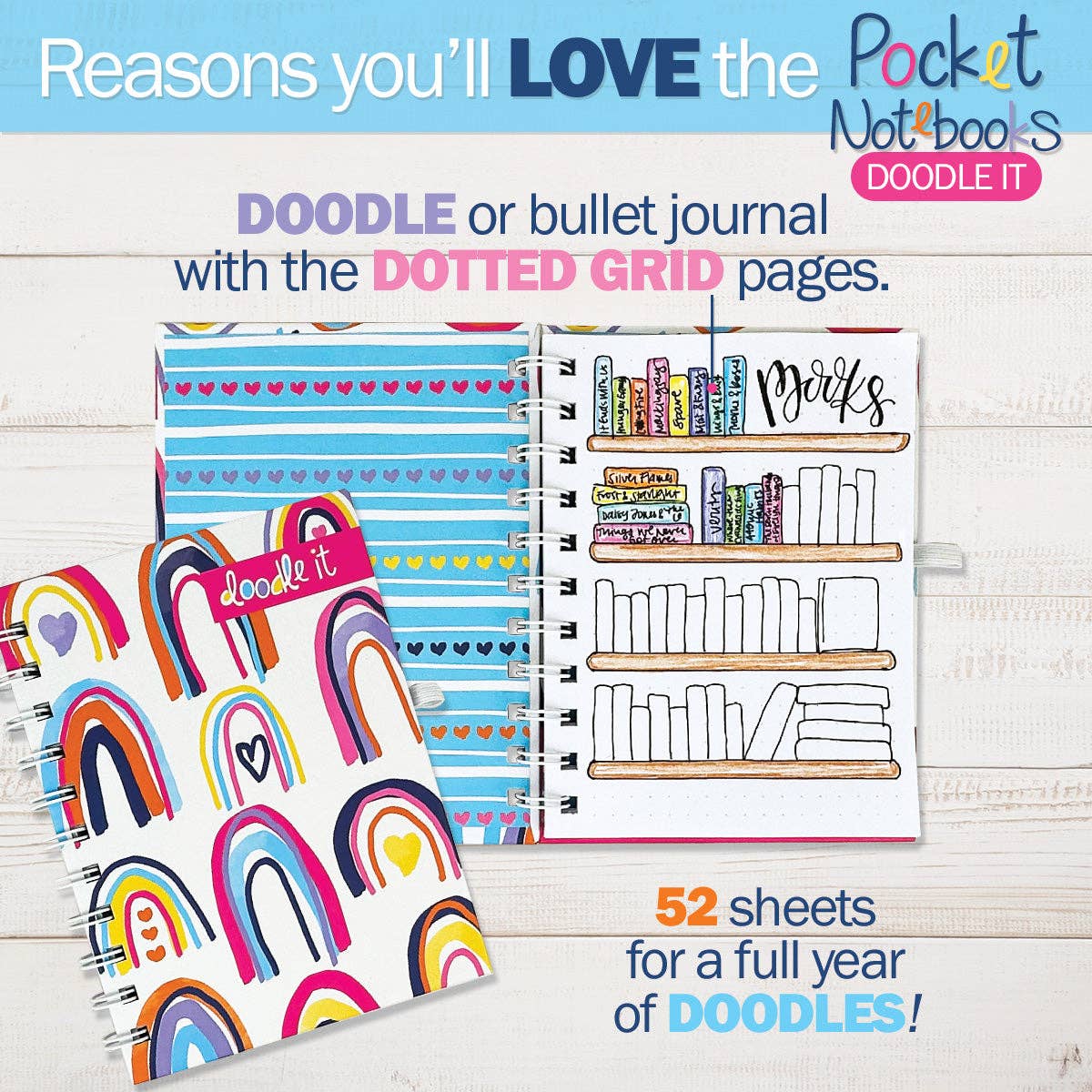 Pocket Notebooks | List, Plan, Doodle