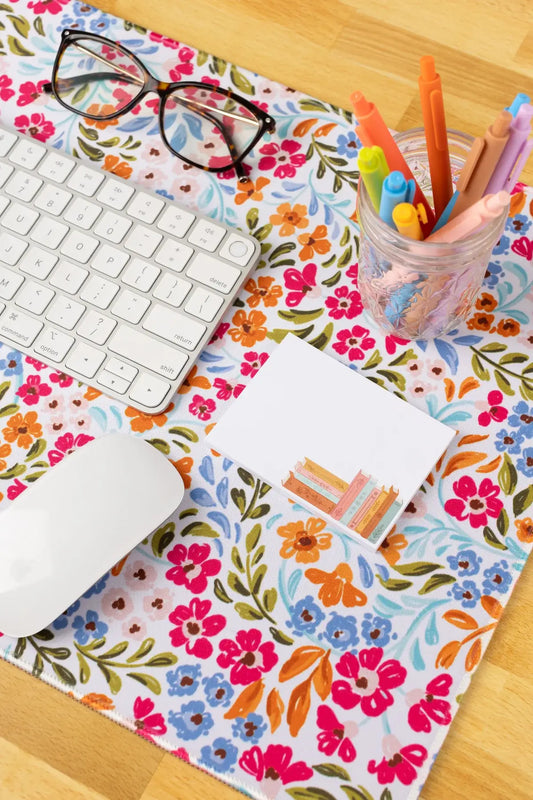 Floral Desk Pad