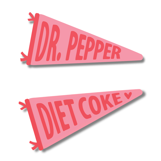 Dr Pepper Banner Sticker