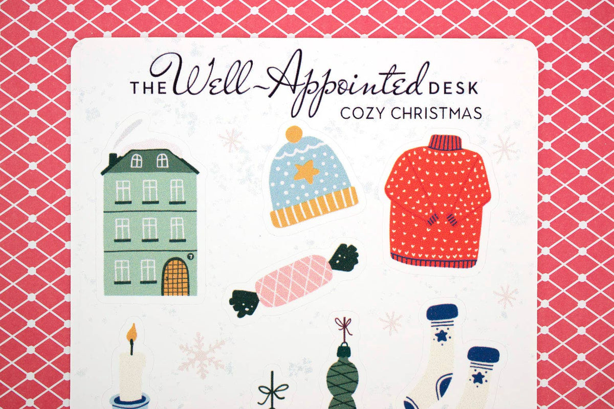 Cozy Christmas Sticker Sheet