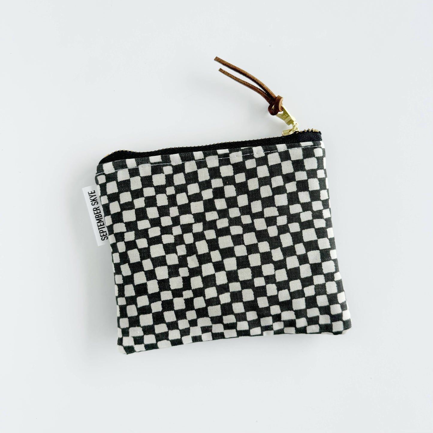 B/W Small Square Pouch