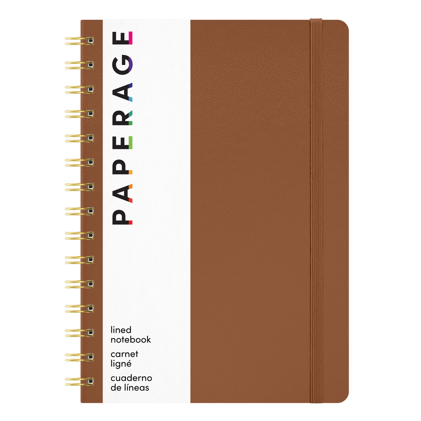 Spiral Bound Hardcover Lined Journal Notebook